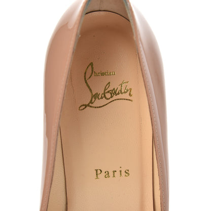Christian Louboutin Patent New Simple 100 Pumps 39 Nude 7 of 10