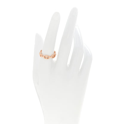 Hermes 18K Rose Gold PM Chaine d'Ancre Enchainee Ring 57 8 2 of 7
