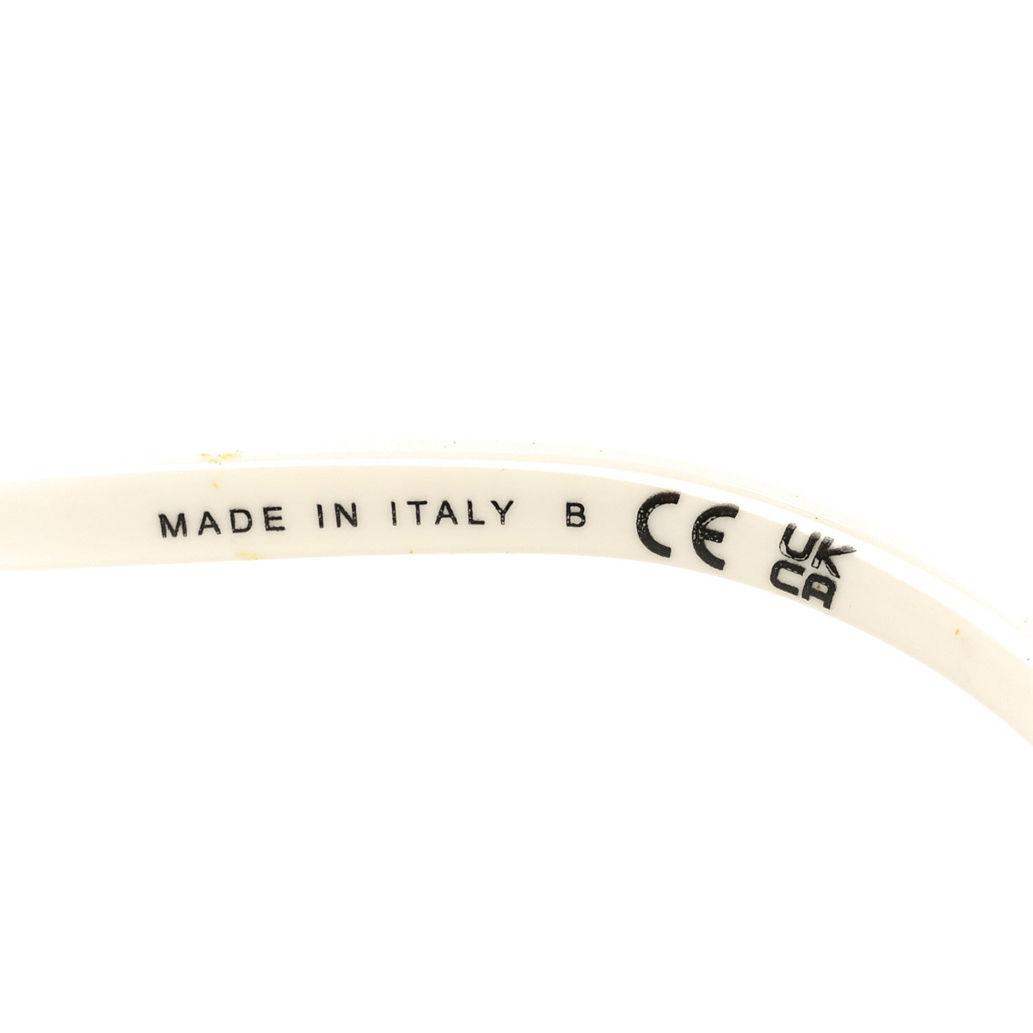 Chanel Acetate Metal Lambskin Square Chain Sunglasses 5210-Q-A White 6 of 7
