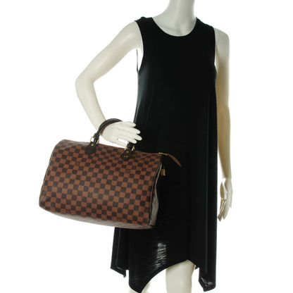 Louis Vuitton Damier Ebene Speedy 35 2 of 8