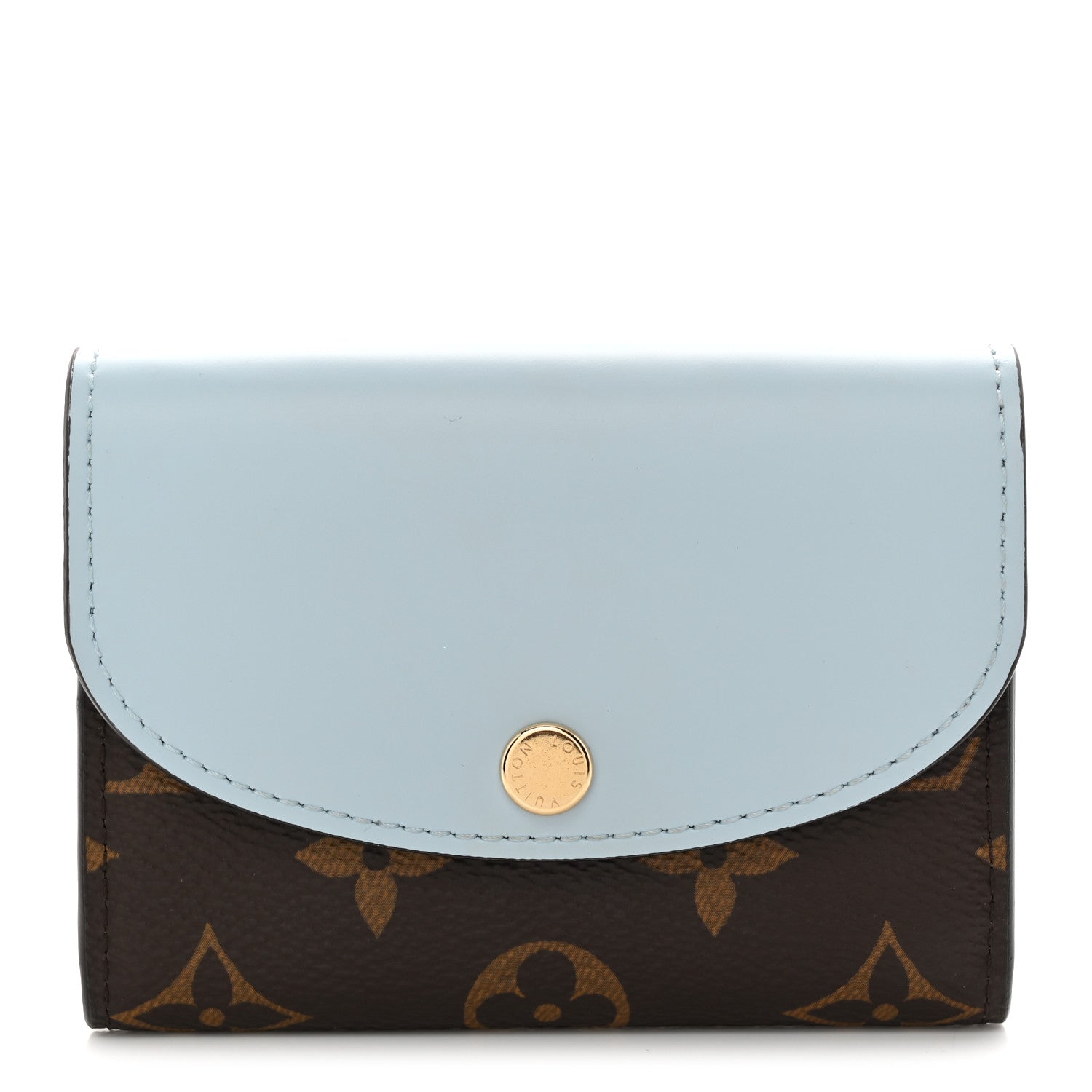 Louis Vuitton Monogram Rosalie Coin Purse Blue 1 of 7