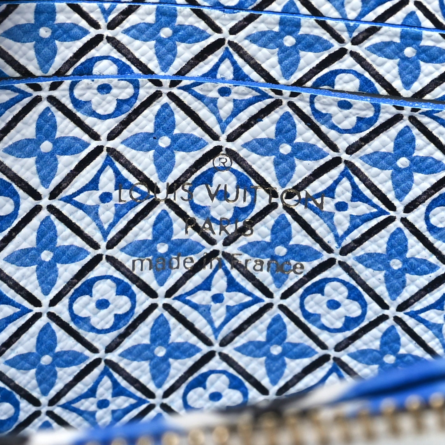 Monogram Giant By The Pool Zippy Coin Purse Blue