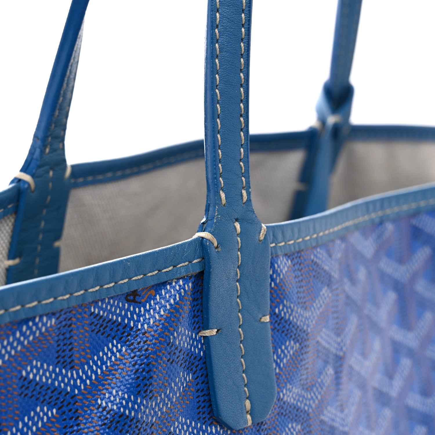 Goyard Goyardine Saint Louis PM Sky Blue 1875600 – FASHIONPHILE
