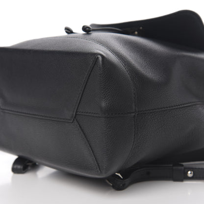Louis Vuitton Calfskin Lockme Backpack Black 7 of 8