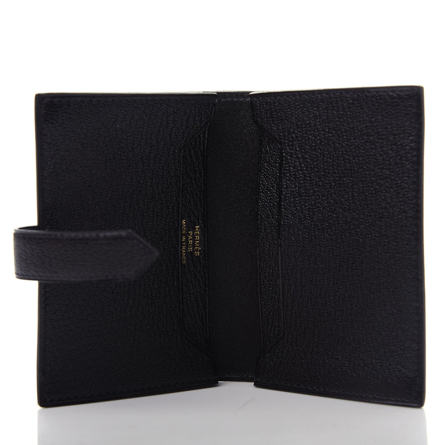 Chevre Mysore Bearn Card Holder Wallet Black