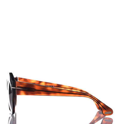 Tom Ford Emmanuelle Sunglasses TF534 Black Havana 3 of 7