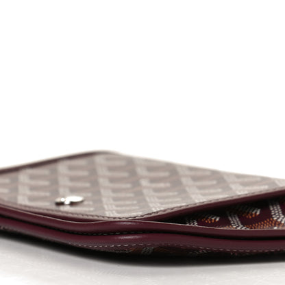 Goyard Goyardine Plumet Wallet Clutch Burgundy 6 of 11