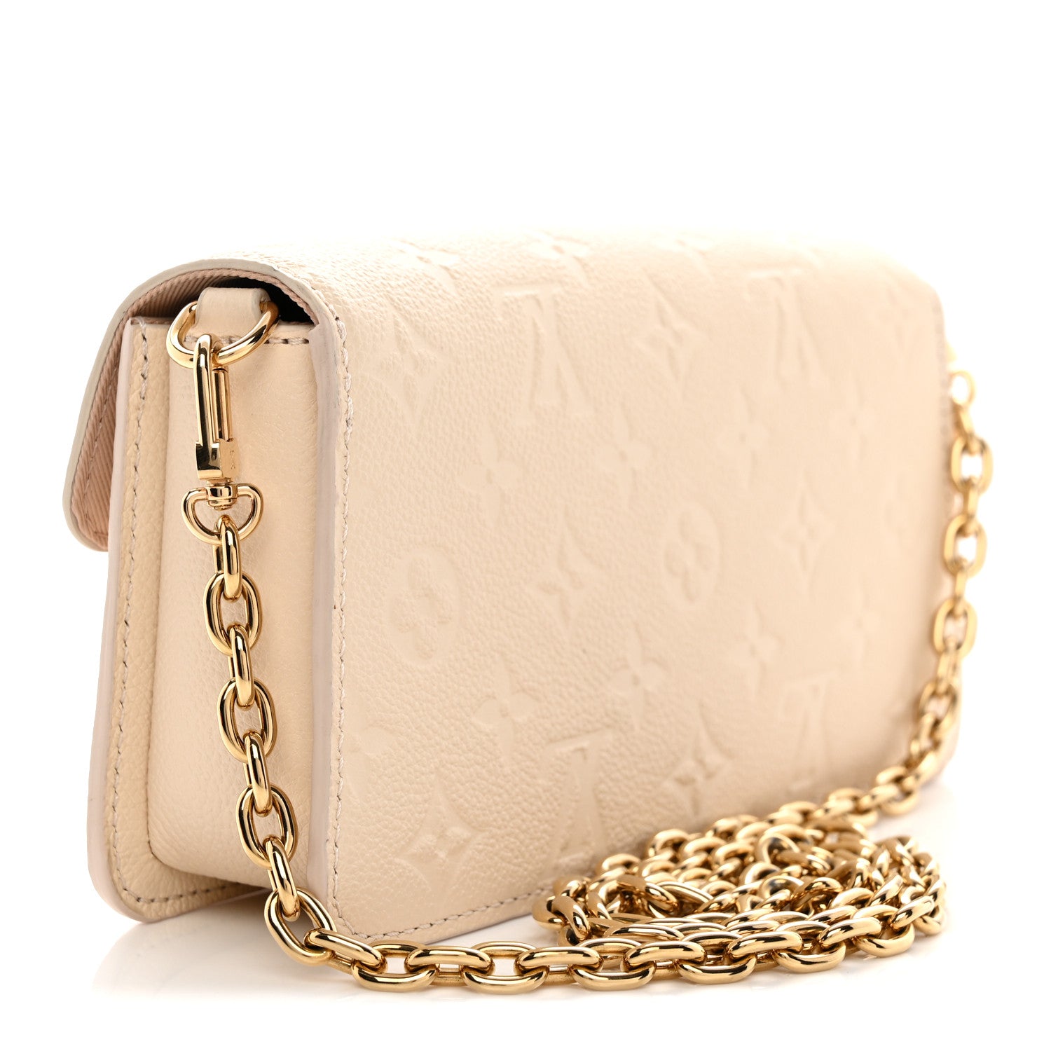 Louis Vuitton Empreinte Metis Wallet On Chain Cream 3 of 11