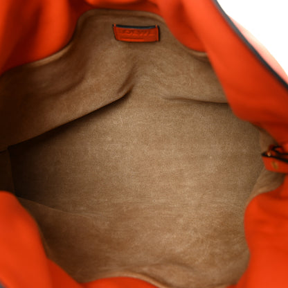 Loewe Nappa Medium Flamenco Knot Bag Orange 5 of 10