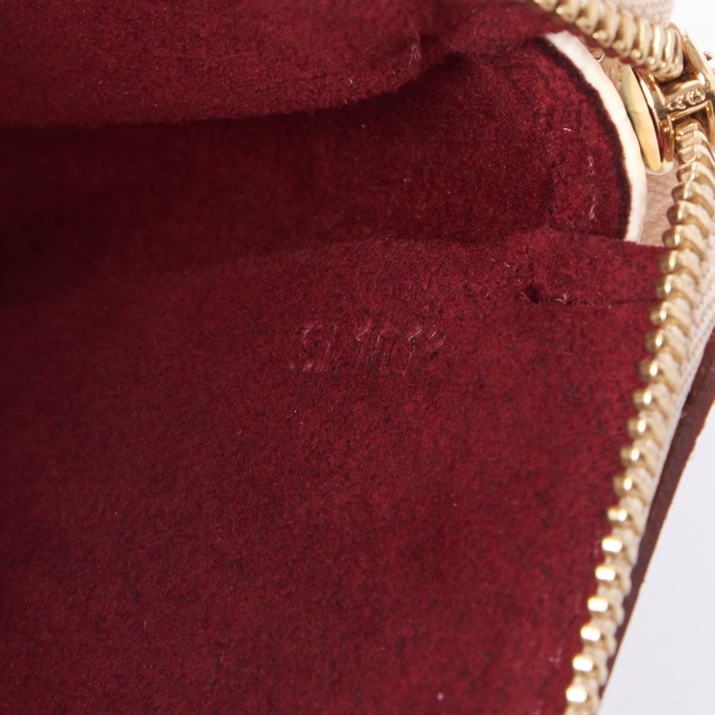 Monogram Multicolor Pochette Accessories White