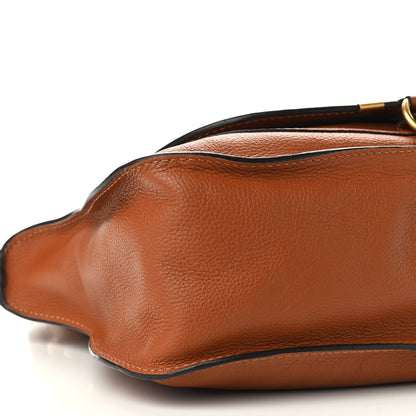 Chloe Calfskin Medium Marcie Satchel Tan 10 of 11