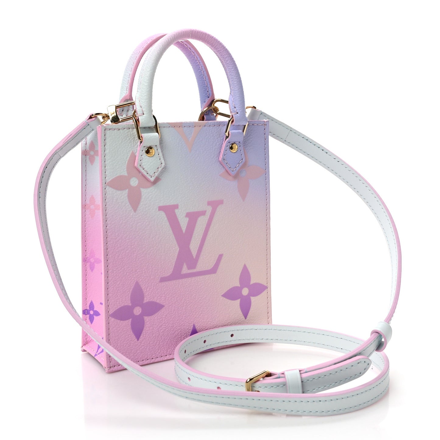 Monogram Giant Spring In The City Petit Sac Plat Sunrise Pastel