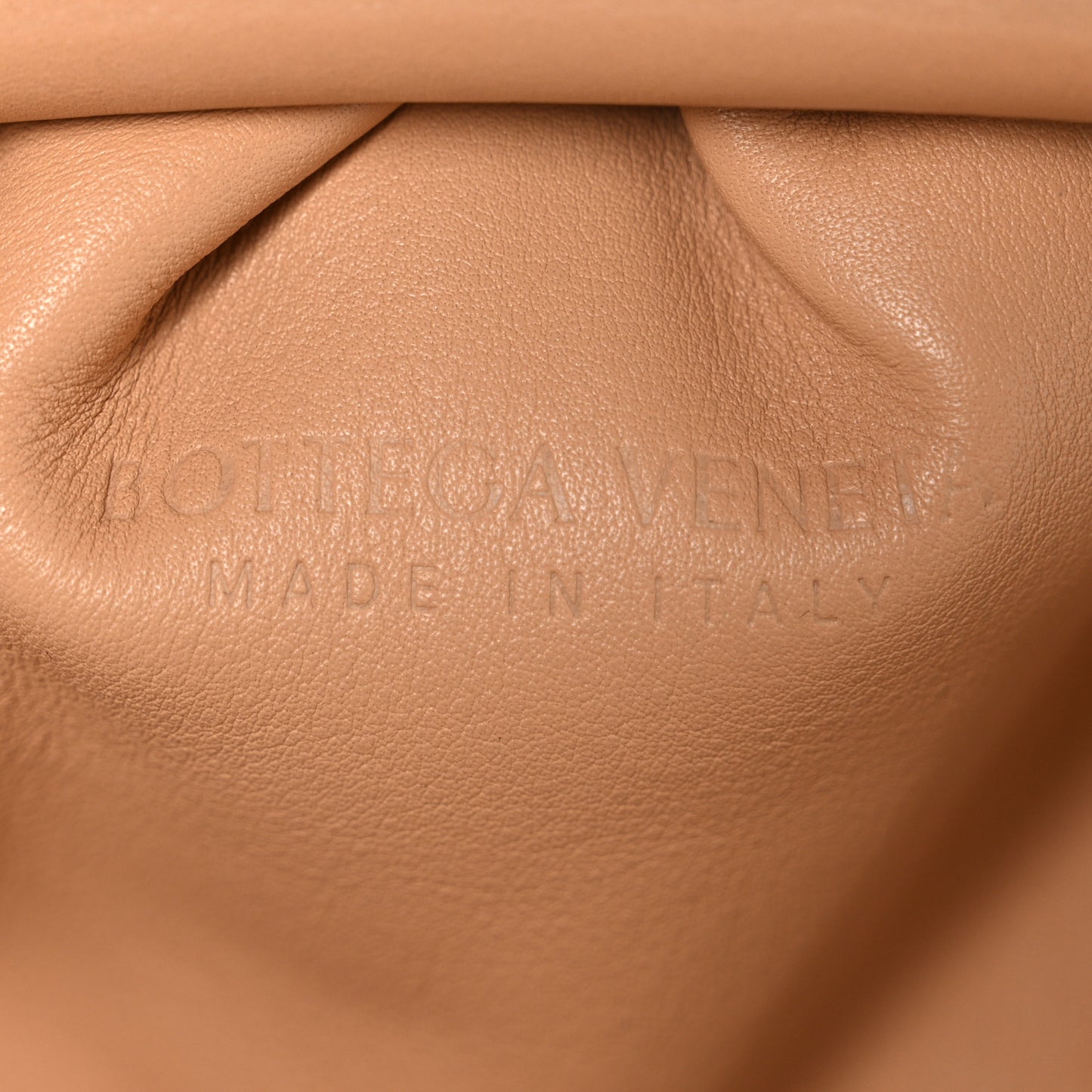 Calfskin Teen Pouch Almond