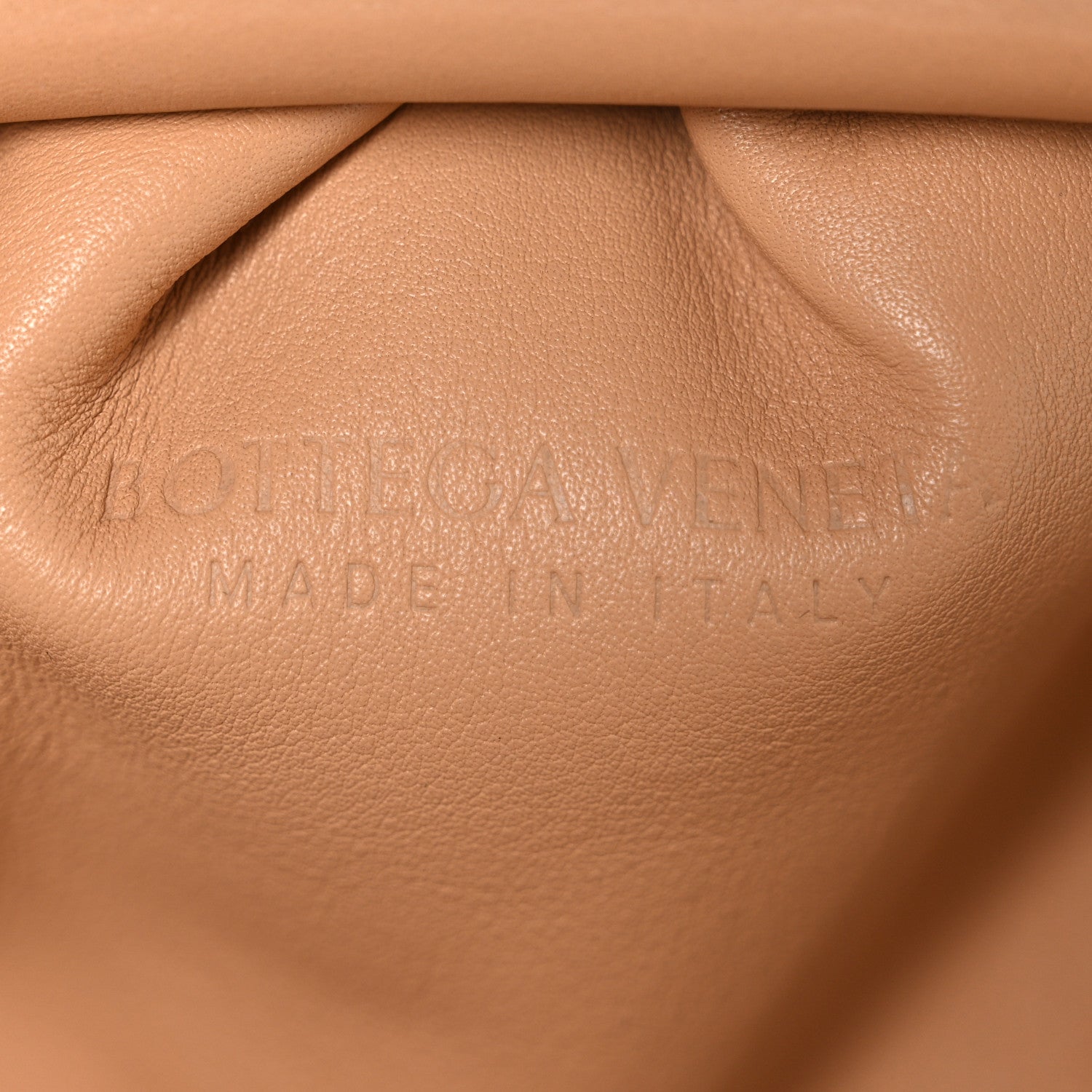 Bottega Veneta Calfskin Teen Pouch Almond 6 of 11