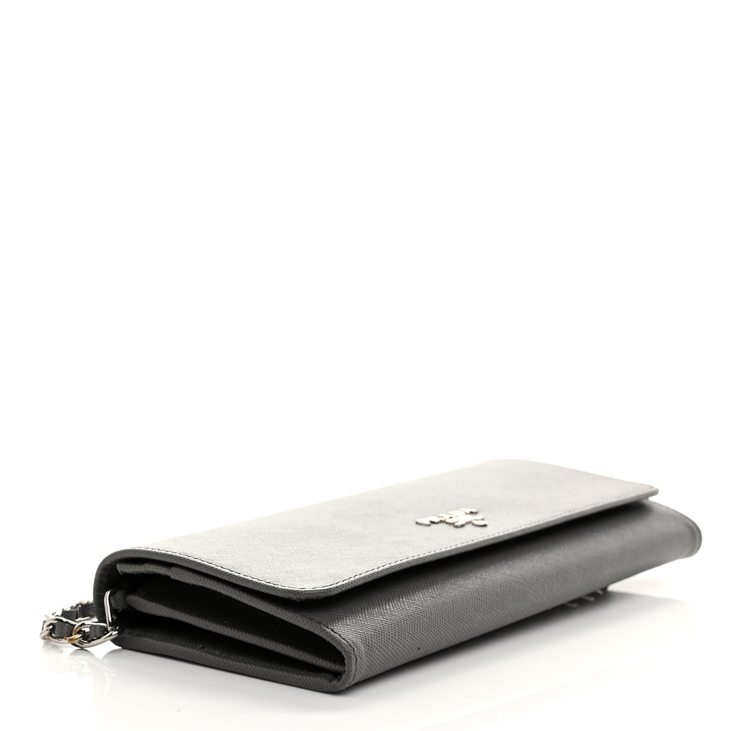 Saffiano Metal Oro Chain Wallet Marmo