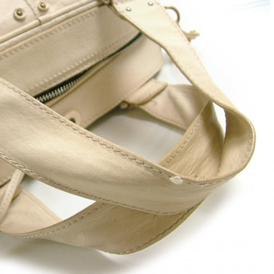 Goatskin BETTY Medium Ivory