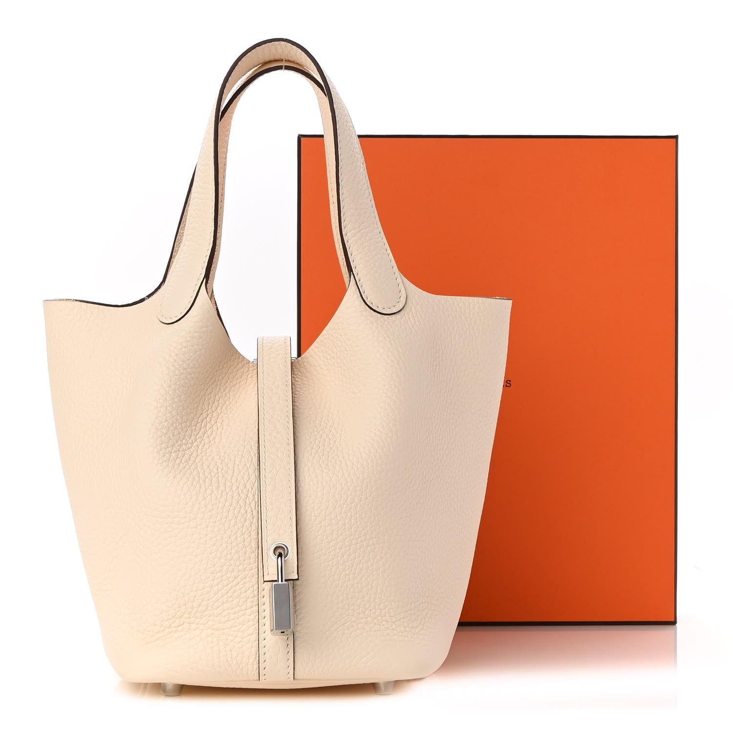Hermes Taurillon Clemence Picotin Lock 18 PM Nata 9 of 9