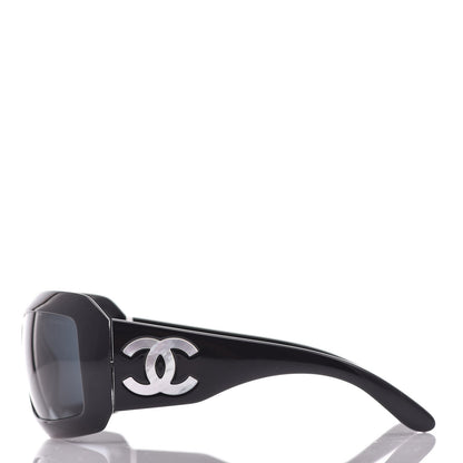 Chanel Mother of Pearl CC Sunglasses 5076-H Black 4 of 8