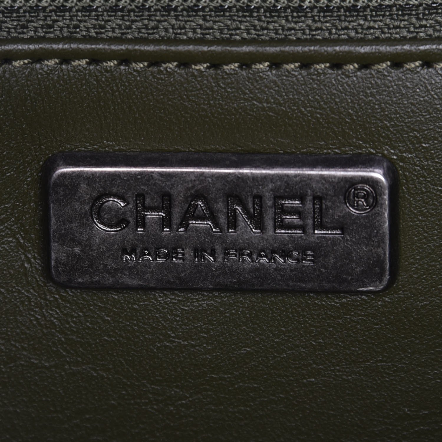 Chanel Tweed Sequins Havana Stroll Messenger Khaki 6 of 8