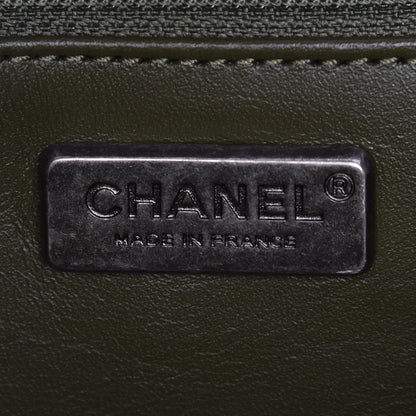 Chanel Tweed Sequins Havana Stroll Messenger Khaki 6 of 8