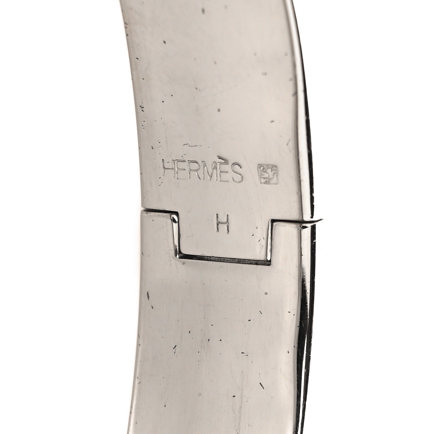 Enamel Narrow Clic Clac H Bracelet PM Rose Candeur