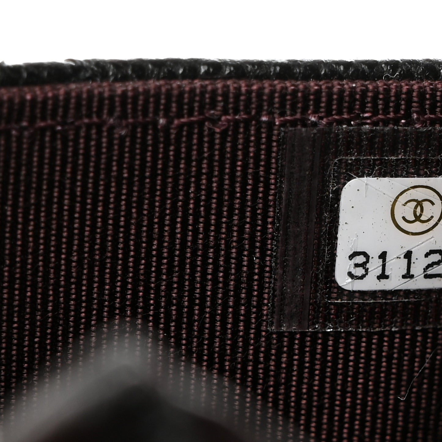 Caviar Quilted Belt Bag Black