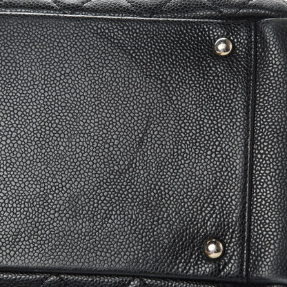 Chanel Caviar Quilted XL Grand Shopping Tote GST Black 19 of 21