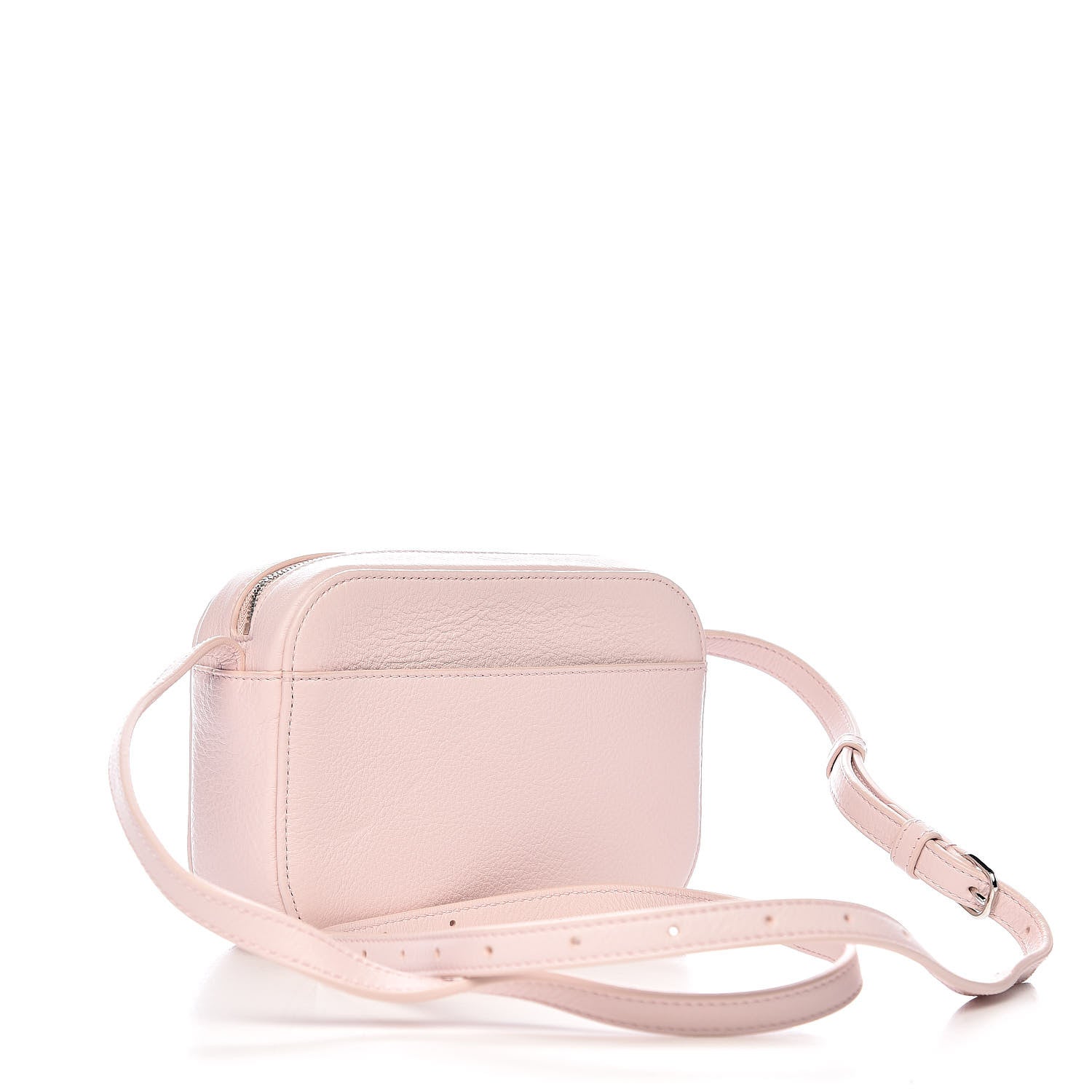 Balenciaga Smooth Calfskin Logo XS Everyday Camera Bag Light Rose Black 3 of 9