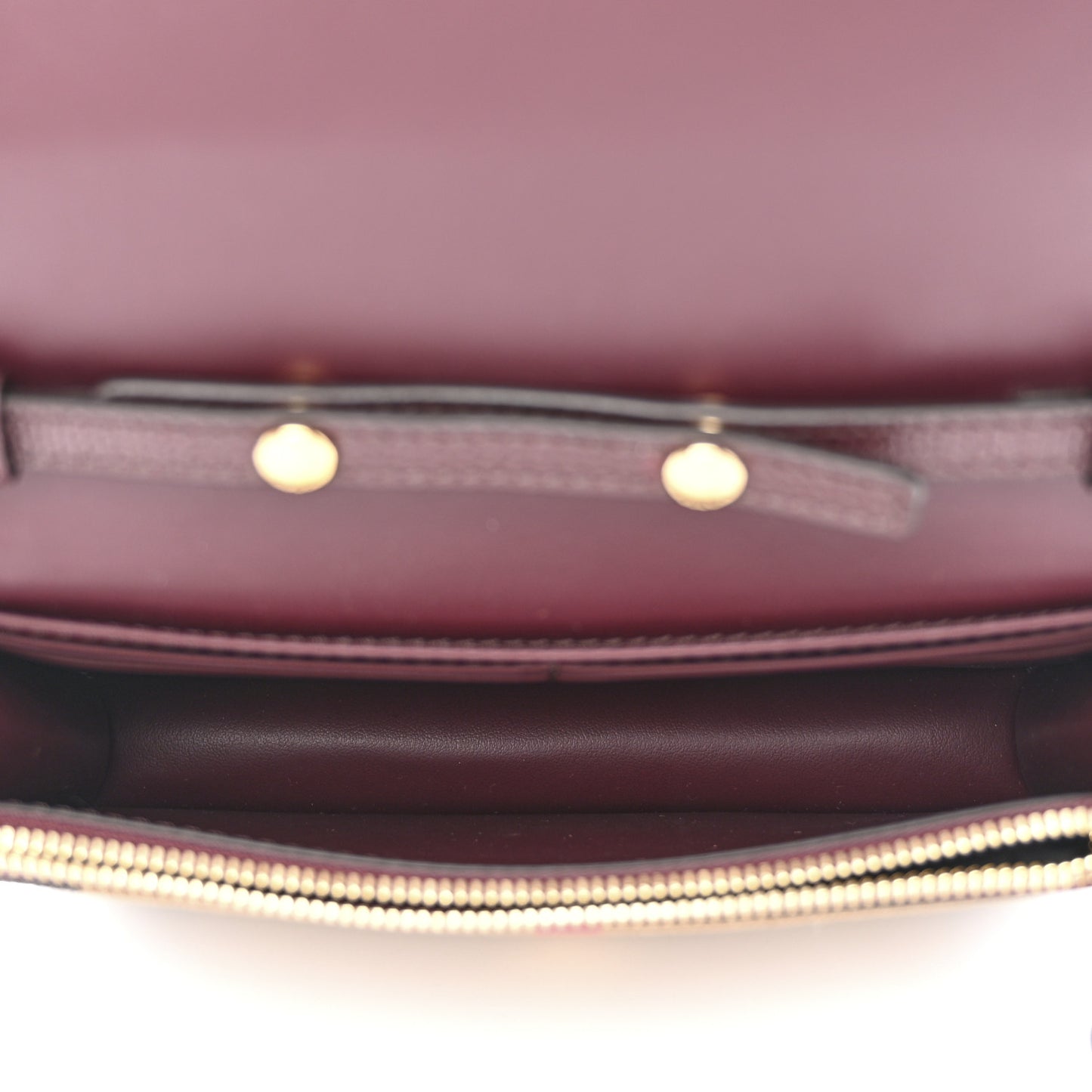 Grained Calfskin House Check Tartan Mix Hampshire Wallet On Chain Burgundy