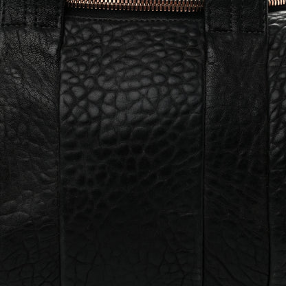 Alexander Wang Pebbled Lambskin Rockie Black Rose Gold Hardware 7 of 16