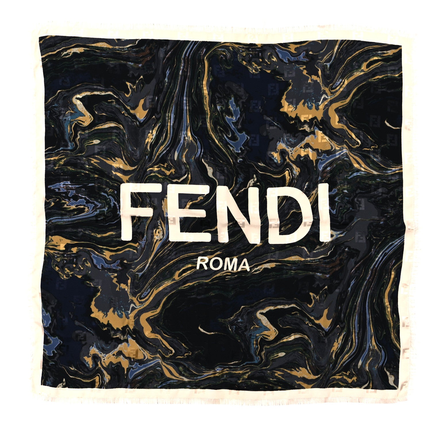 Fendi Silk FF Scarf Multicolor 1 of 4