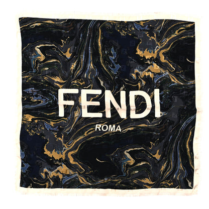 Fendi Silk FF Scarf Multicolor 1 of 4