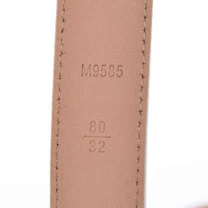 Louis Vuitton Monogram Multicolor 30mm Belt 80 32 White 4 of 8
