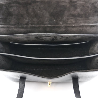 Celine Supple Grained Calfskin Medium Soft 16 Bag Black 5 of 11