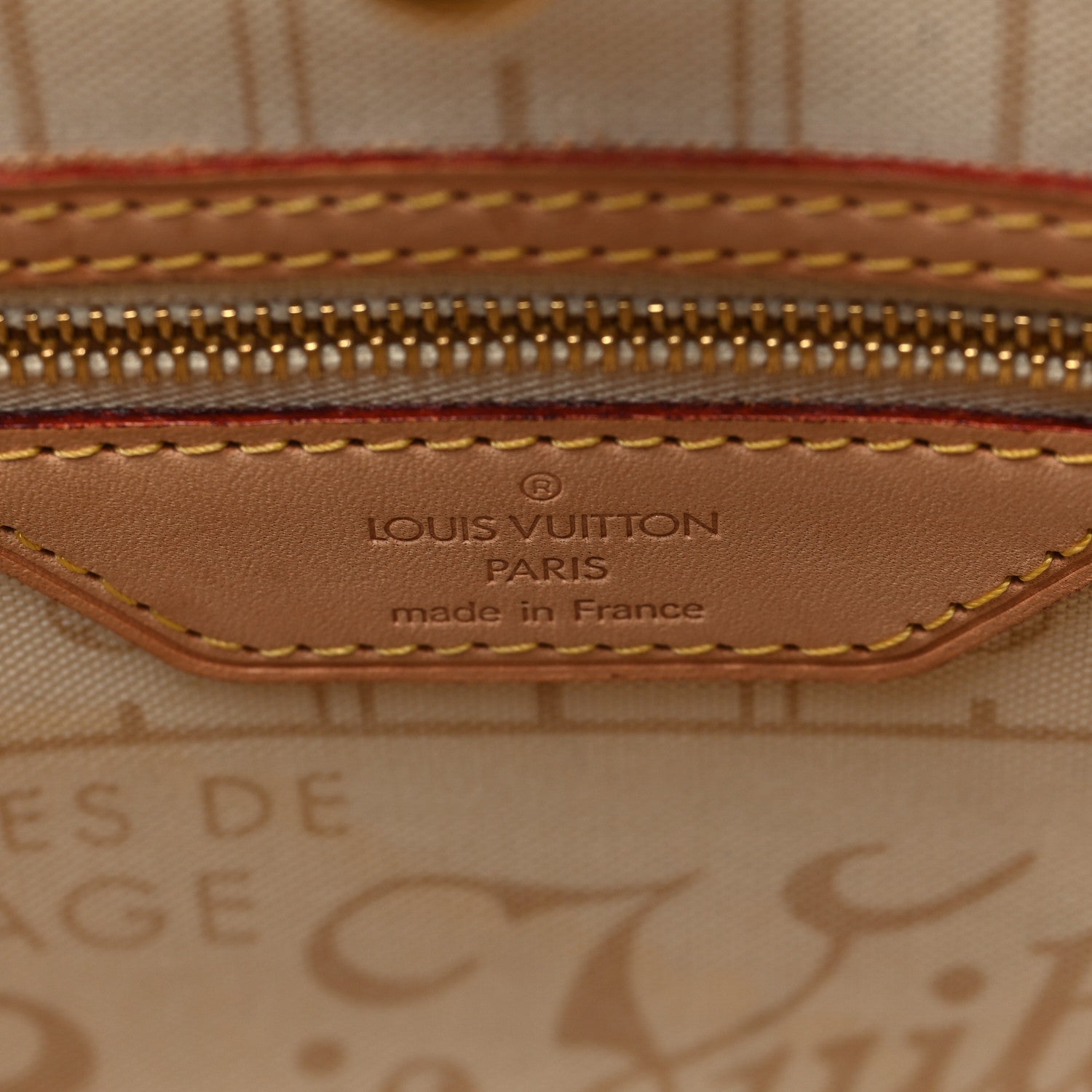 Louis Vuitton Damier Azur Neverfull PM 6 of 10