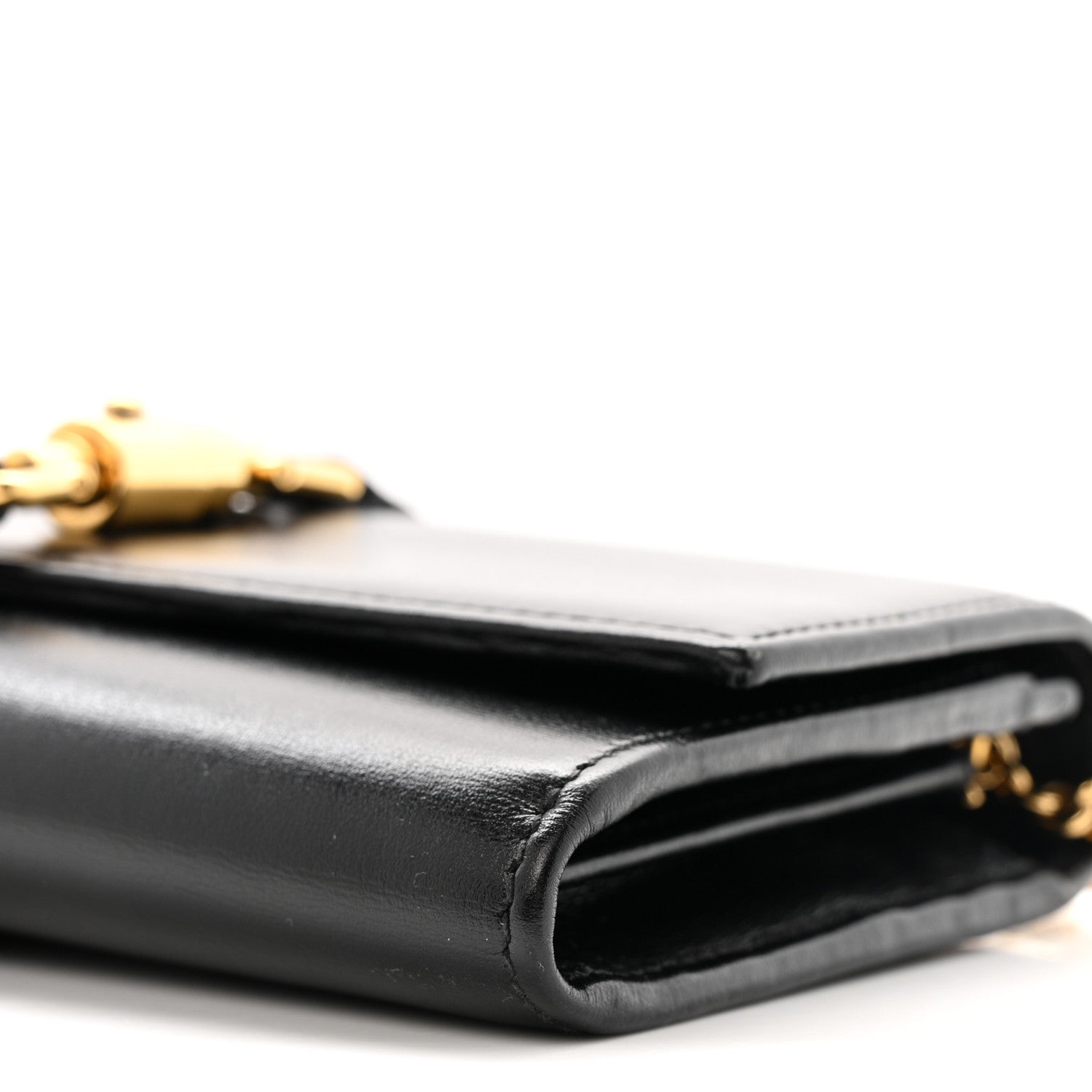 Gucci Calfskin Jackie 1961 Chain Wallet Black 11 of 13