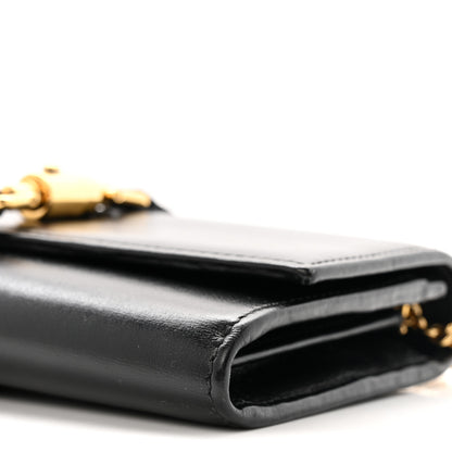 Gucci Calfskin Jackie 1961 Chain Wallet Black 11 of 13
