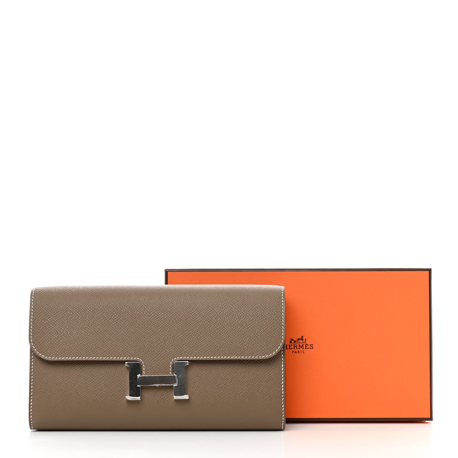 Hermes Epsom Constance Long To Go Wallet Etoupe 7 of 7