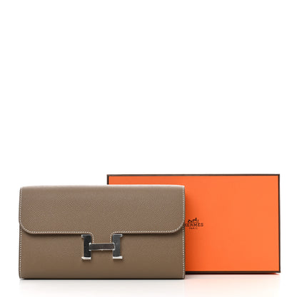 Hermes Epsom Constance Long To Go Wallet Etoupe 7 of 7