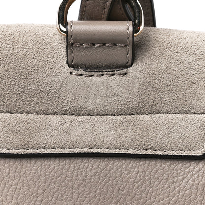 Chloe Suede Calfskin Mini Faye Backpack Motty Grey 16 of 16