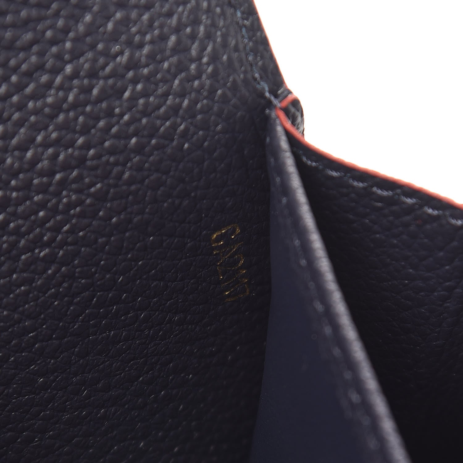 Louis Vuitton Empreinte Sarah Wallet NM Marine Rouge 7 of 9