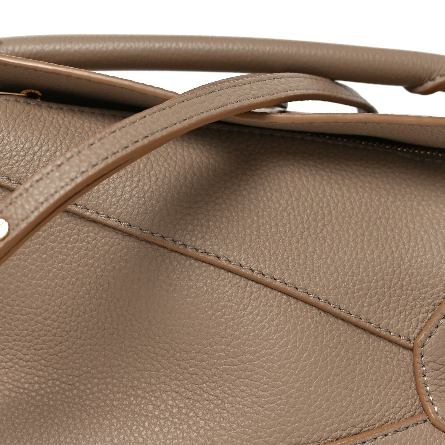 Loewe Soft Grained Calfskin Mini Puzzle Edge Bag Sand 7 of 9