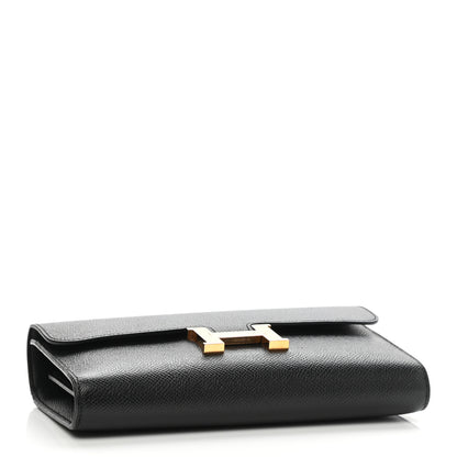 Hermes Epsom Constance Long Wallet Black 4 of 8