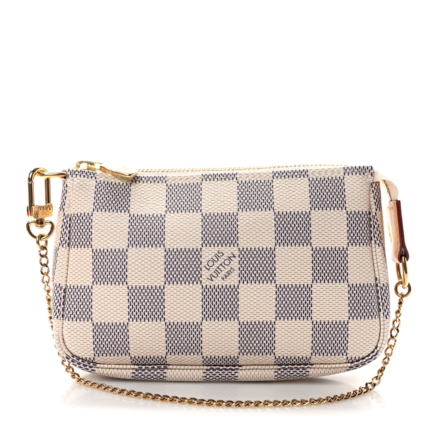 LOUIS VUITTON Damier Azur Mini Pochette Accessories