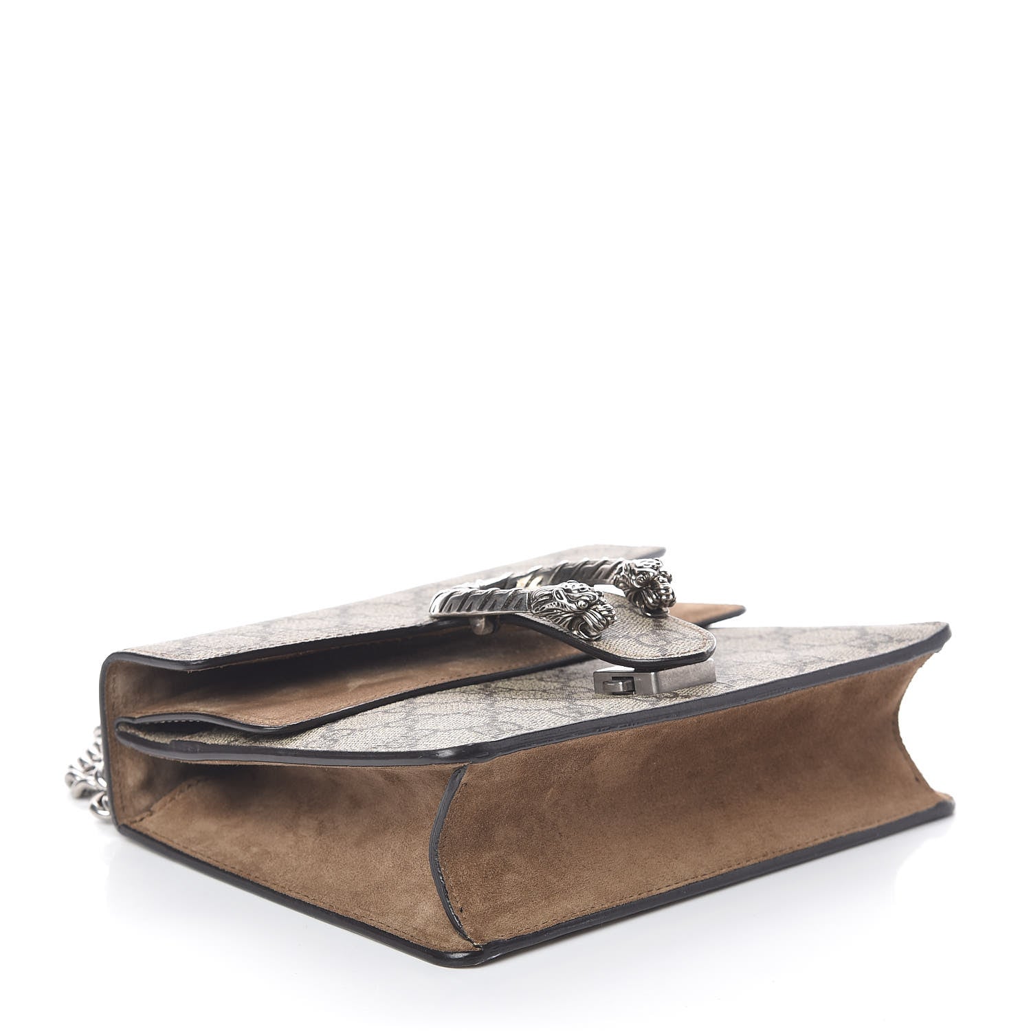 Gucci GG Supreme Monogram Mini Dionysus Shoulder Bag Taupe 4 of 10