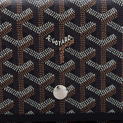 Goyard Goyardine Plumet Wallet Clutch Black 10 of 10