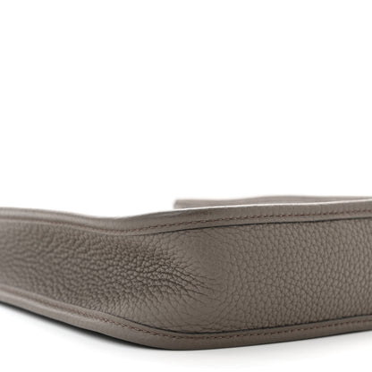 Hermes Taurillon Clemence Evelyne TPM Etain 9 of 11