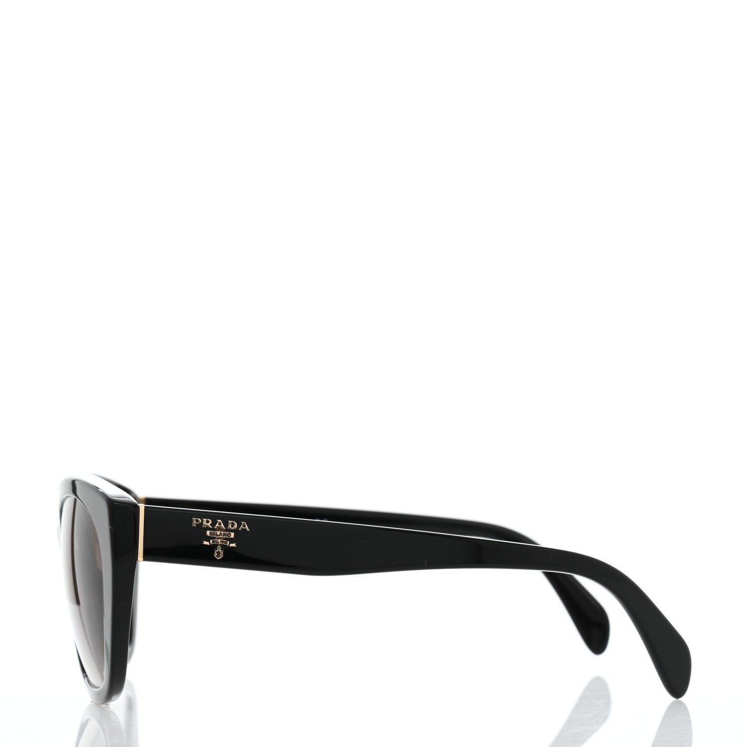 Prada Acetate Sunglasses SPR 16X Black 3 of 8