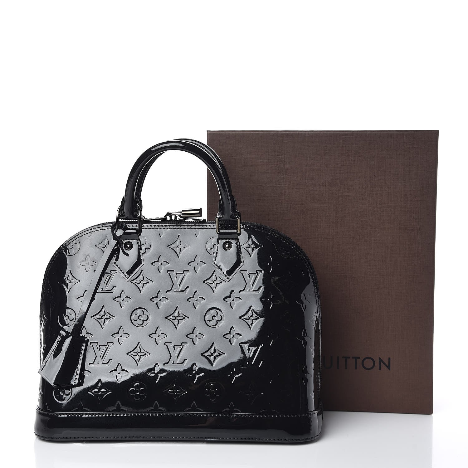 Louis Vuitton Vernis Alma PM Noir Magnetique 11 of 11