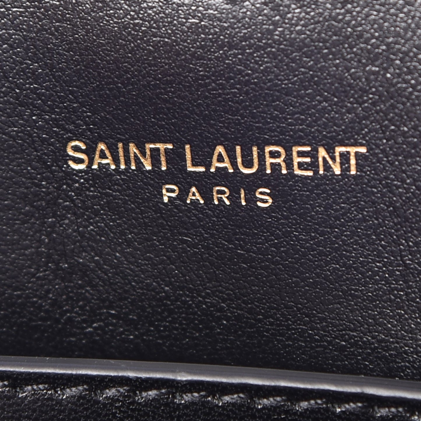 Calfskin Y Quilted Monogram Small Loulou Chain Satchel Black